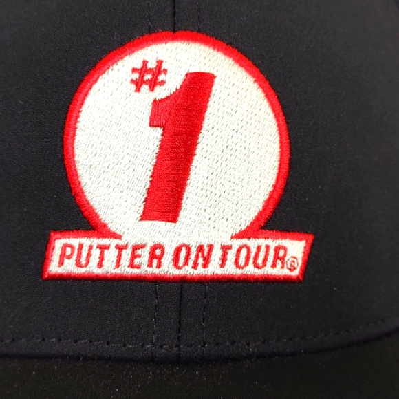 Callaway Odyssey #1 Putter on Tour Promo Hat NWT Black Adjustable - Picture 2 of 8